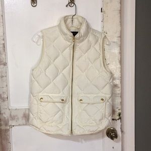 J crew puffer vest